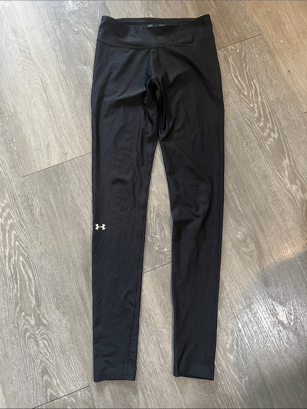 Under Armour Black Logo Performance Leggings